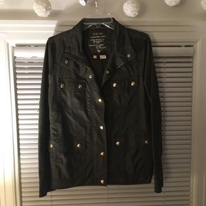 J. Crew green jacket